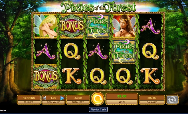 Pixies Of The Forest » Mobile Slot Game » Casino Football