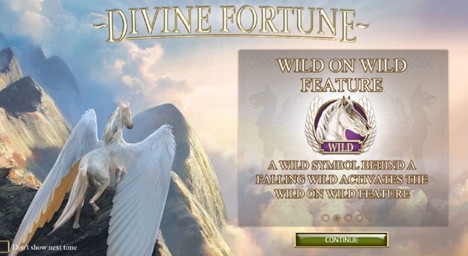 Divine Fortune Game Play