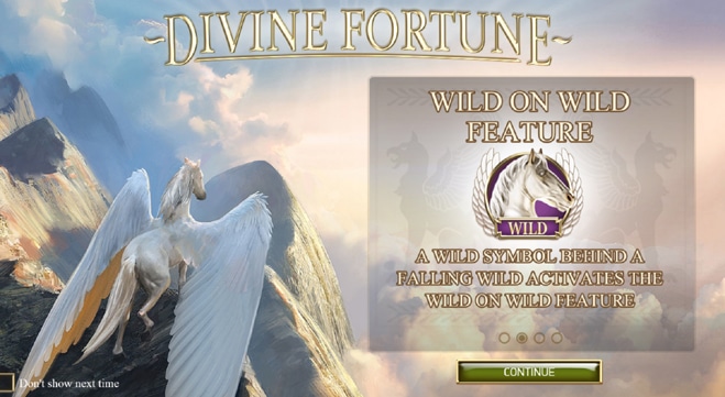 Divine Fortune Game Play