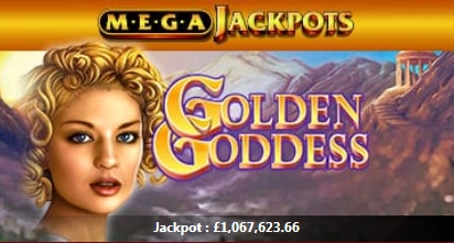 Golden Goddess Mega Jackpot Slot