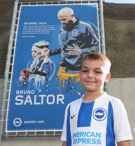 Maskot Klub Sepak Bola Brighton