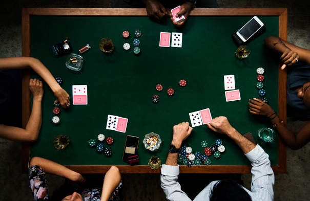 Playing Poker Image