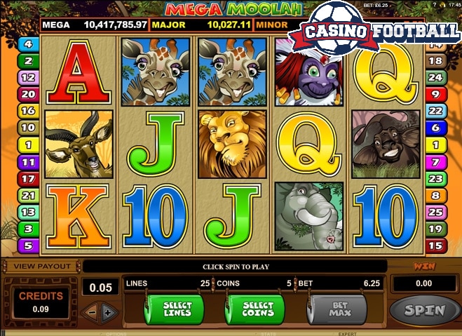 mega moolah casino slot