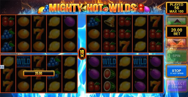Might Hot Wilds Slots