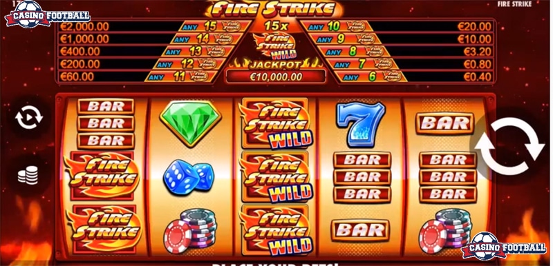 Fire Strike Slot Game 